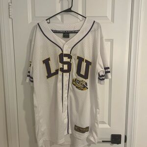 Colosseum White and Purple Jersey